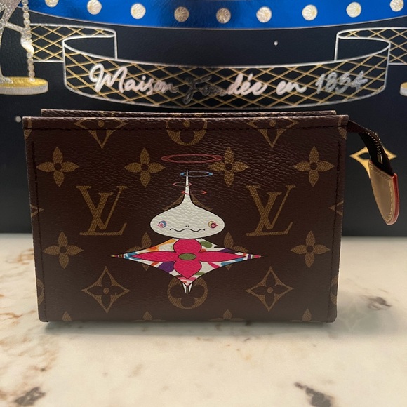Louis Vuitton Handbags - NEW 2025 LOUIS VUITTON x TAKASHI MURAKAMI SMALL Toiletry Pouch